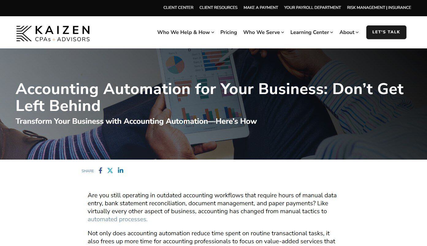 Accounting Automation