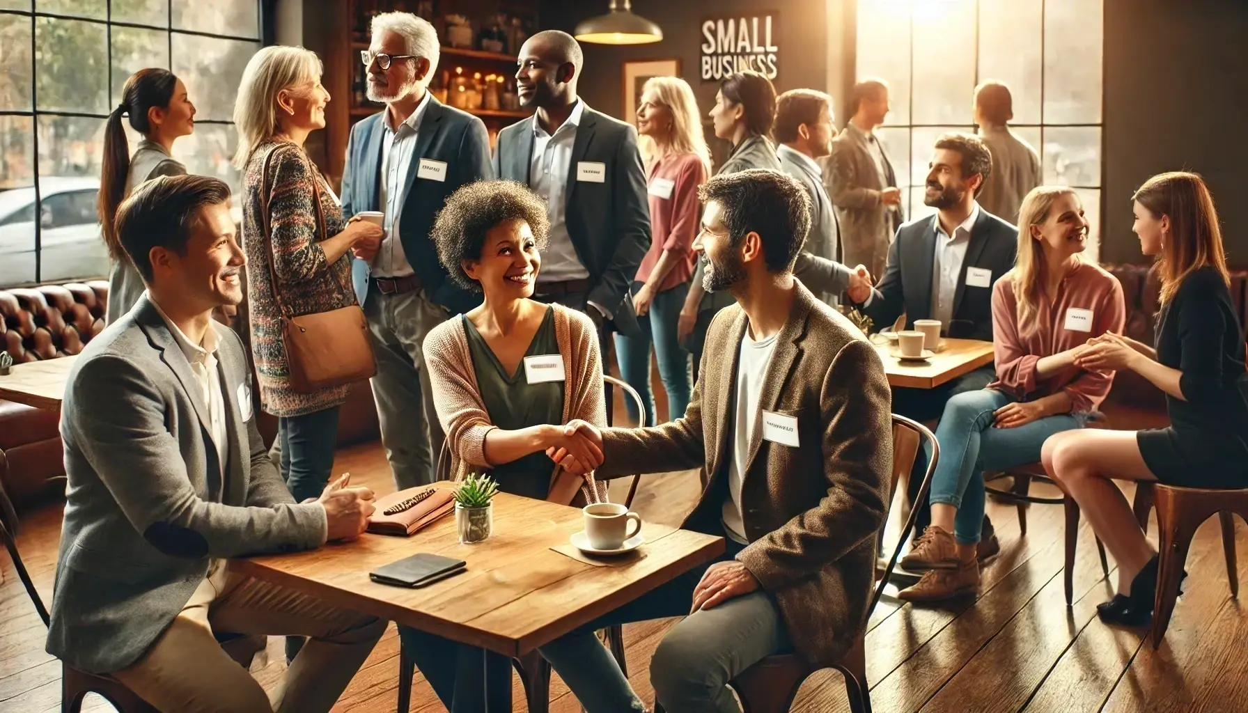 Leverage small business networking events to develop and nurture strategic partnerships.